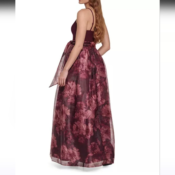 Eliza J Burgundy Dress - Picture 11 of 13